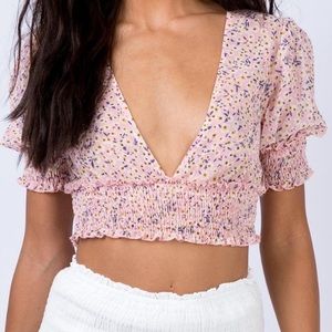 Princess Polly Tullius Top Pink